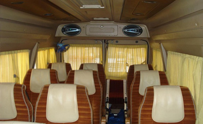 13 Seater Tempo Traveller Booking