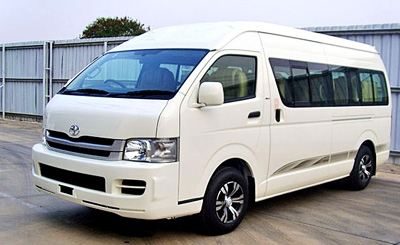 9 Seater Toyota Commuter Van Hire