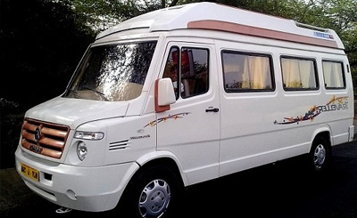 8 Seater Tempo Traveler