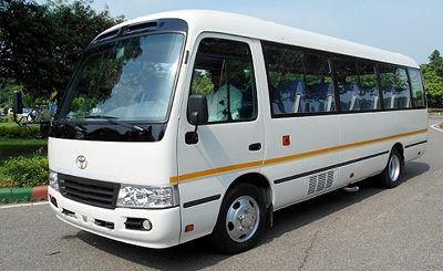 12 Seater Toyota Coaster Van Hire