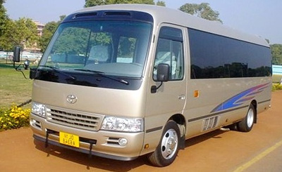 12 Seater Toyota Coaster Van Hire