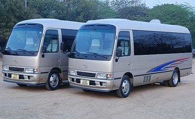 12 Seater Toyota Coaster Van Hire